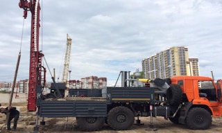 Инженерно-сейсмологические изыскания в Чусовой в октябре